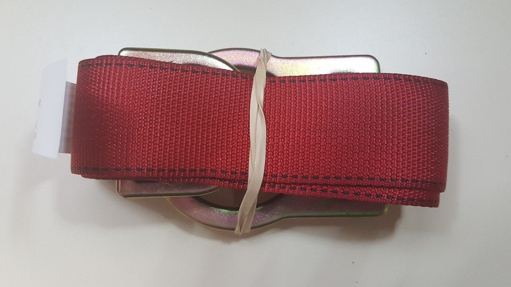 WD 6' RED Nylon Anchorage Connector Strap with DOUBLE D-Ring