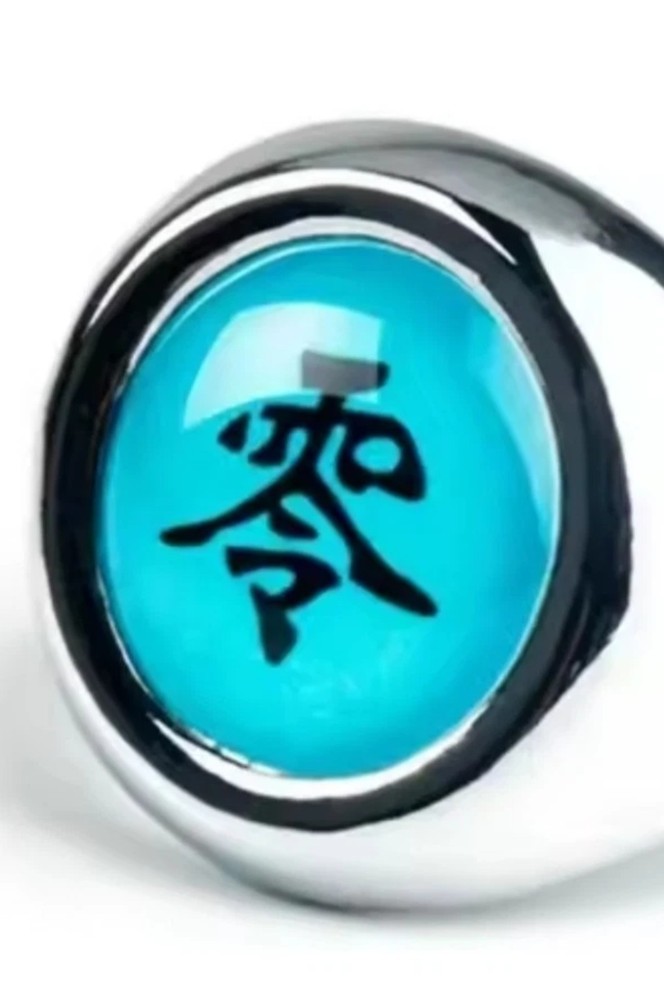 Pain Akatsuki Member's Ring Adjustable Size Blue New