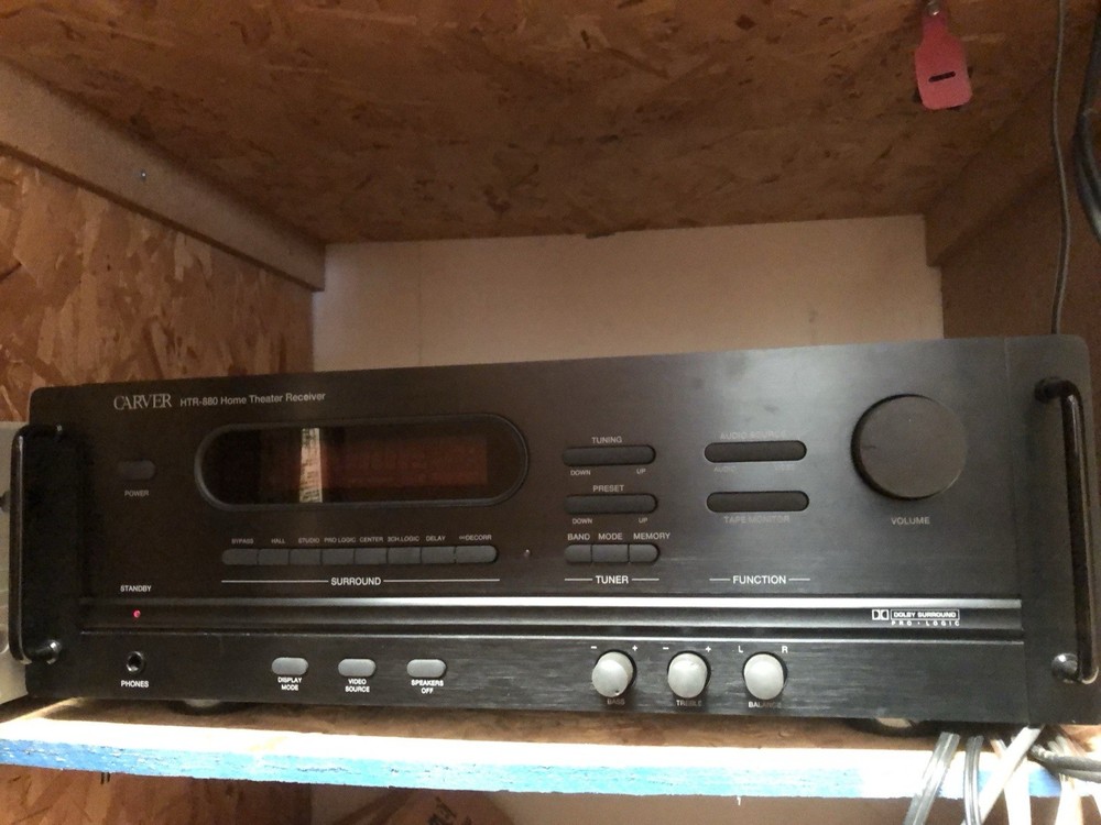 Carver HTR-880 Amplifier/500 Watts