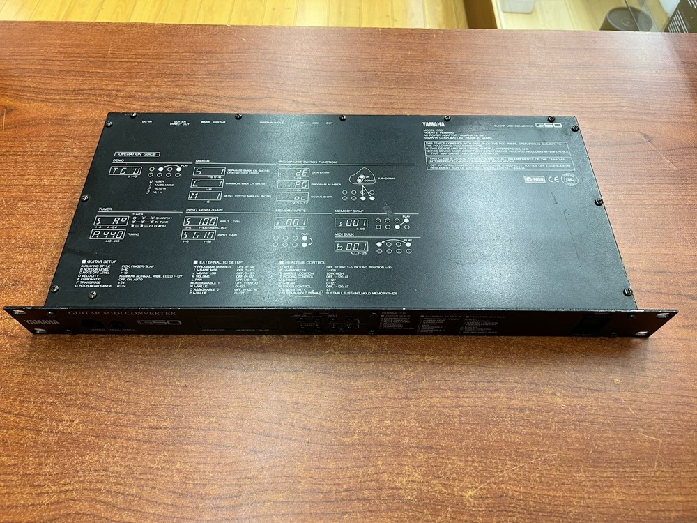 Yamaha G50 Guitar Midi Controller - No Power Cable