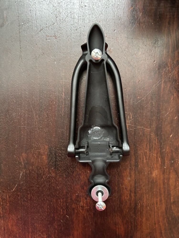 Black Metal Door Knocker with Hardware