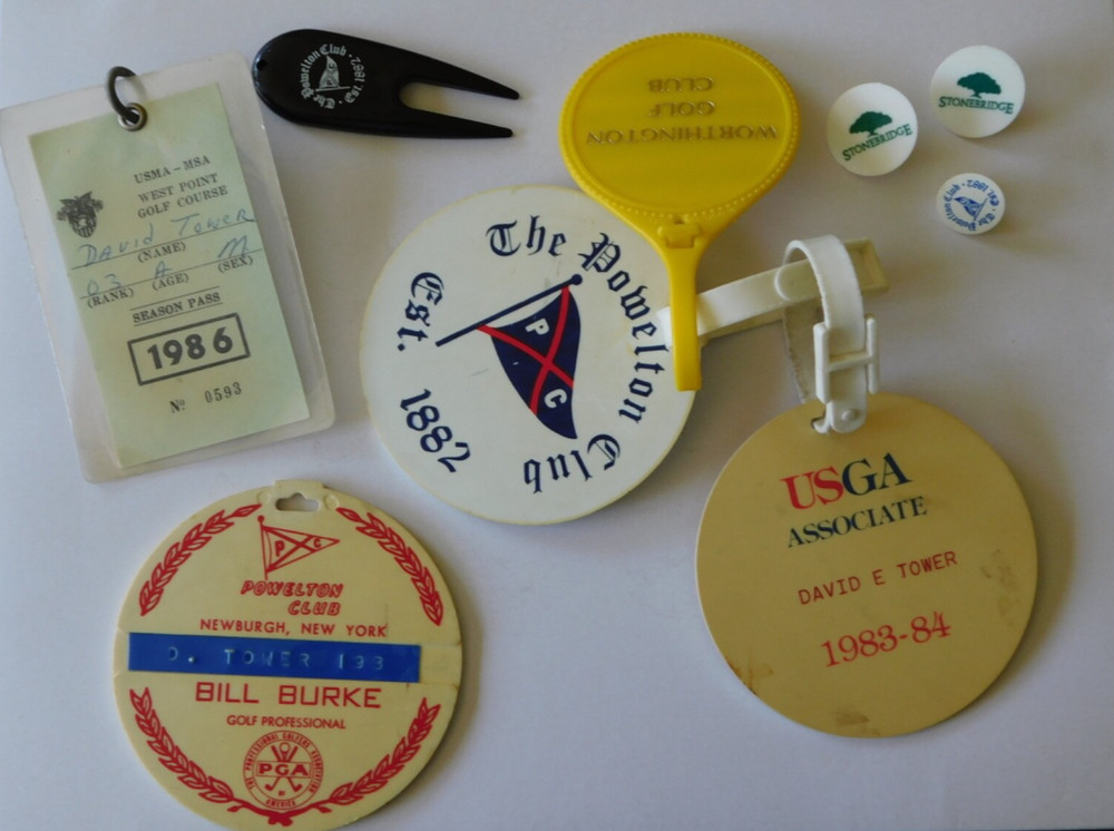 Golf Club Membership Badges