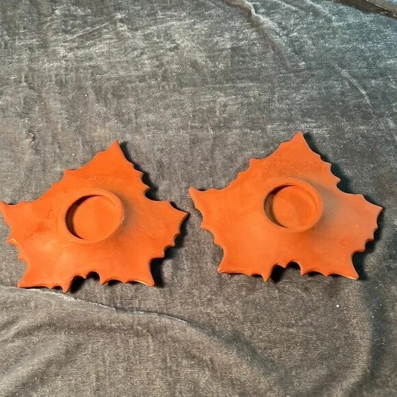 Fall Autumn Leaf Tealight Holders