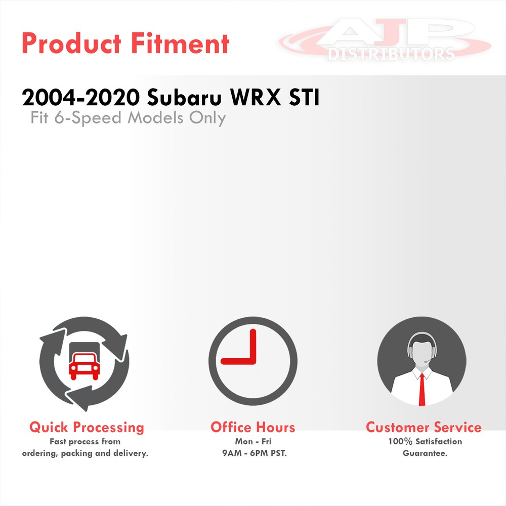 Manual Trans Shift Stabilizer Polyurethane Bushing For 2004-2020 Impreza WRX STI
