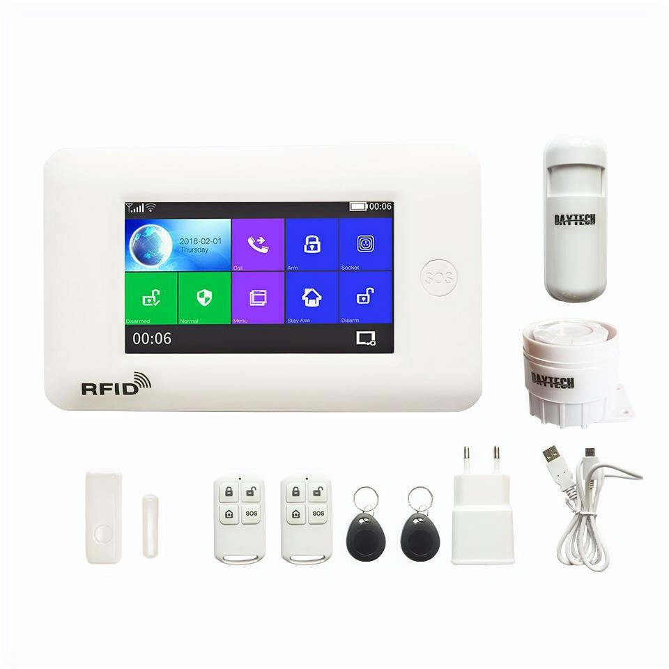 Secure24x7 TA03 Touch Screen Wifi Smart Security System