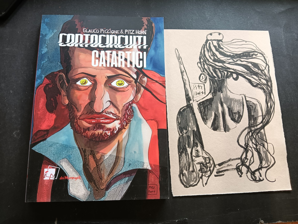 comic CATHARTIC SHORT CIRCUITS WITH SKETCH - DEI MARANGOLI
