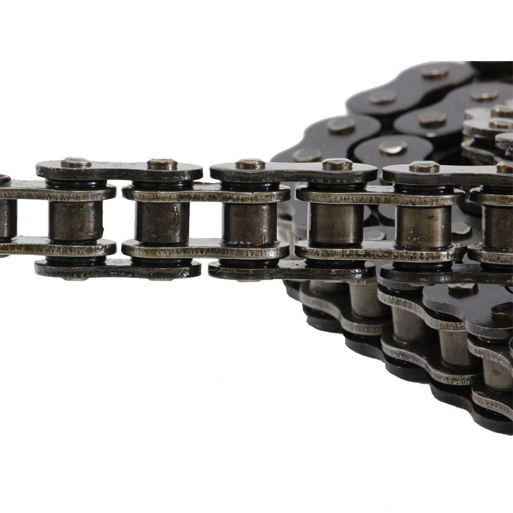 530 O Ring Motorcycle Chain with 150 Links 530x150 for Extended Swingarm - Black