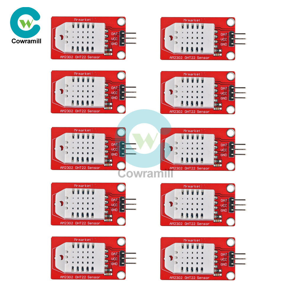 1-10piece AM2302 DHT22 Digital Temperature and Humidity Sensor Module 3.3V-5V