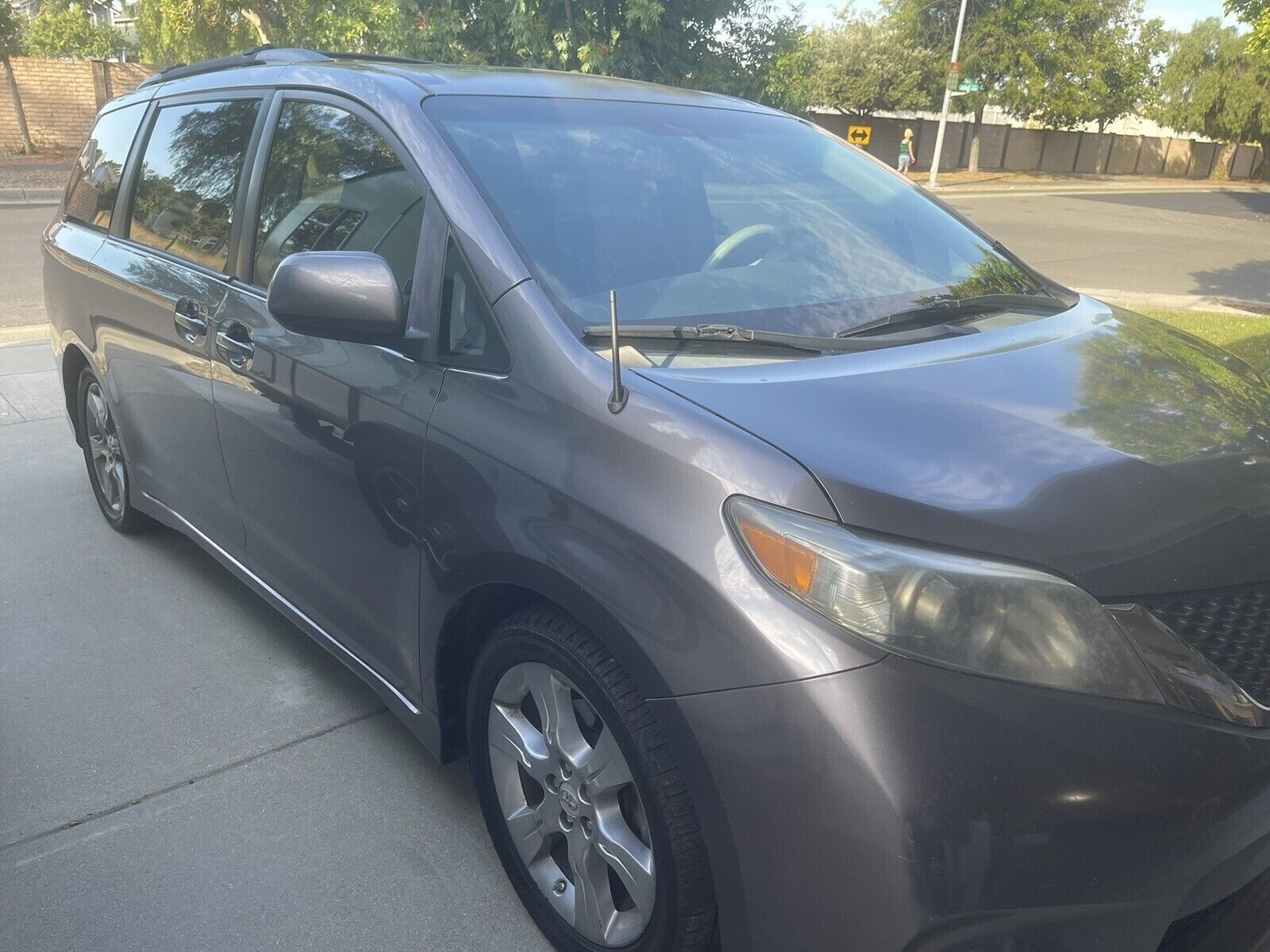 7" Short Black Antenna Mast Radio AM/FM for TOYOTA SIENNA 1998-2016 Brand New