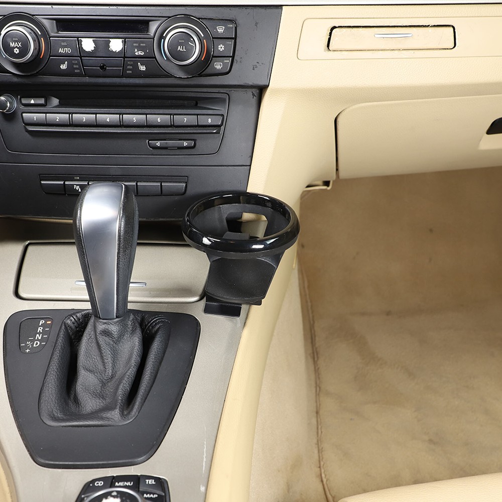 Center Console Water Cup Holder Compatible For BMW 3 Series E90 E91 E92 E93 2005-12