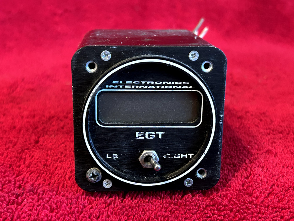 ELECTRONICS INTERNATIONAL 2 1/4" EGT TEMPERATURE INDICATOR