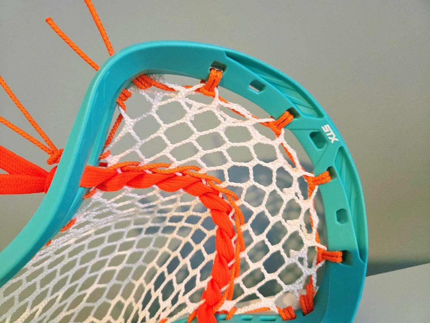 NEW STX Surgeon 1K Mint Soft Mesh Lacrosse LAX Head HERO 4.0 Custom Stringing