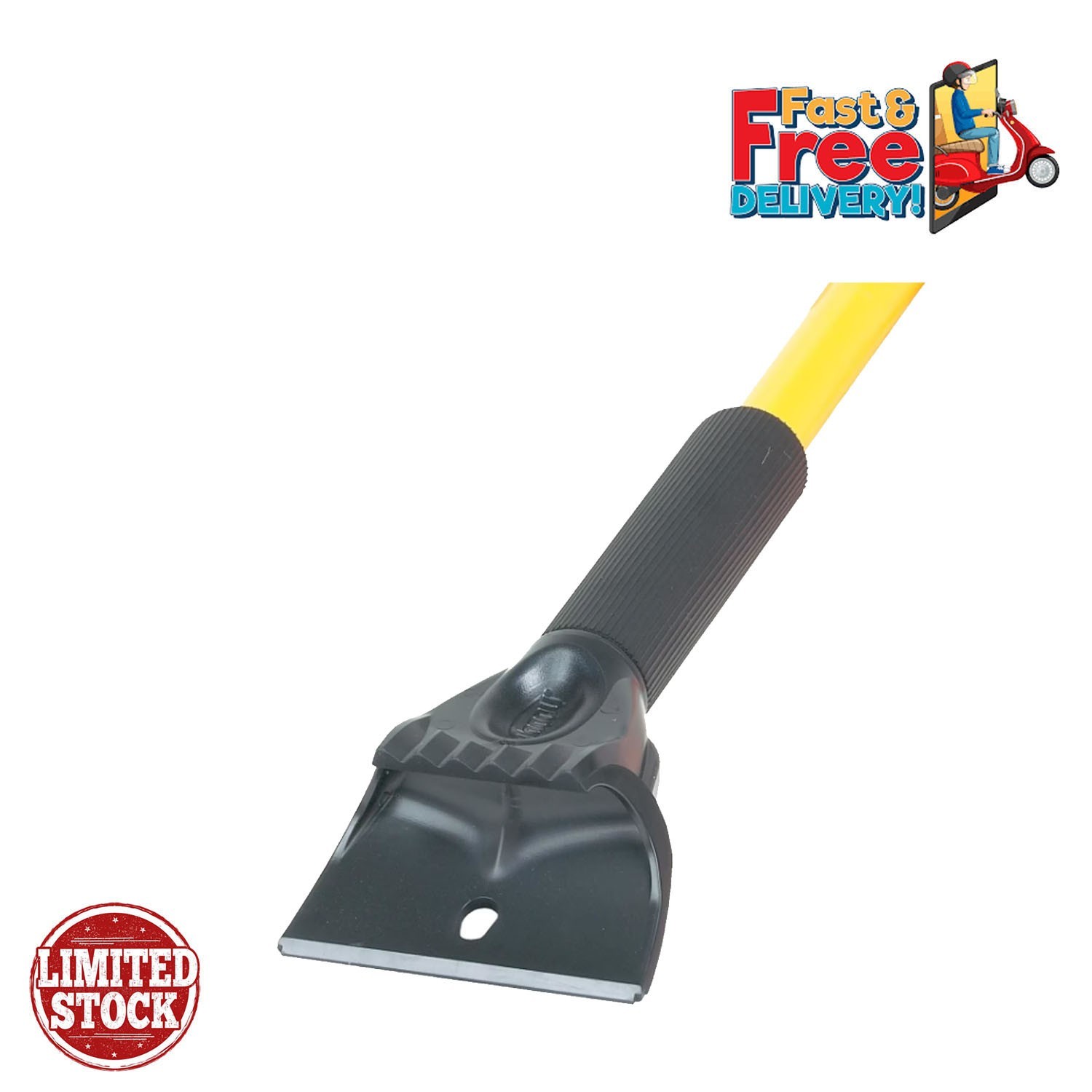 Hopkins 42” Snow Brush Ice Scraper Chisel Extendable Handle for Car SUV