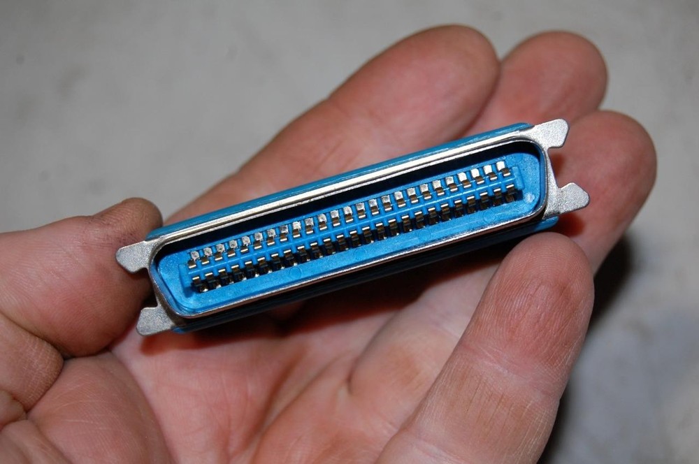 Vintage MASS Microsystems Active Terminator Adapter