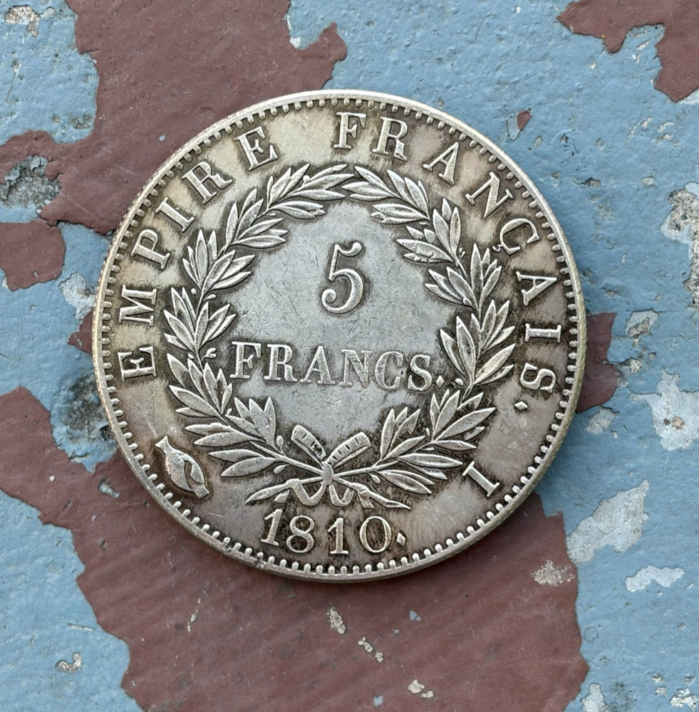 Coin 5 francs 1810 Napoleon