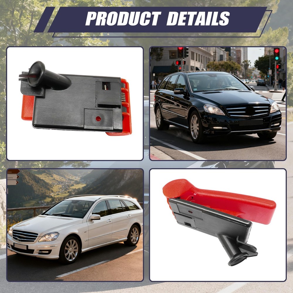 Wyrxalon Front Interior hood Latch Release Pull Handle lever under Dashboard...