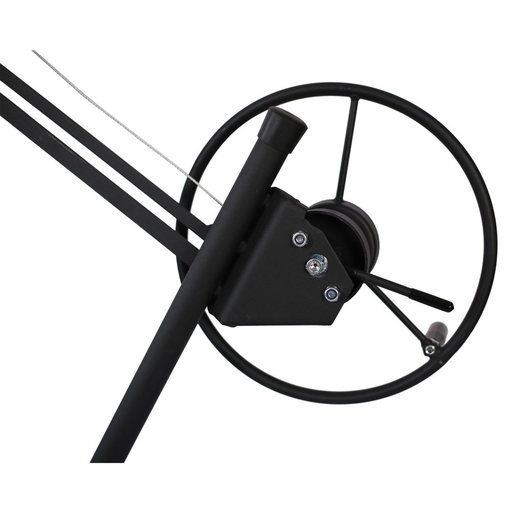 Black Drywall Lift 13' Panel Hoist Jack Lifter