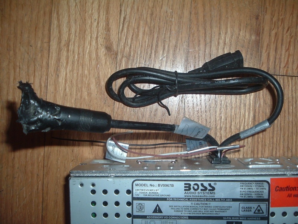 BOSS Stereo Audio Car DVD system unit BV9967B