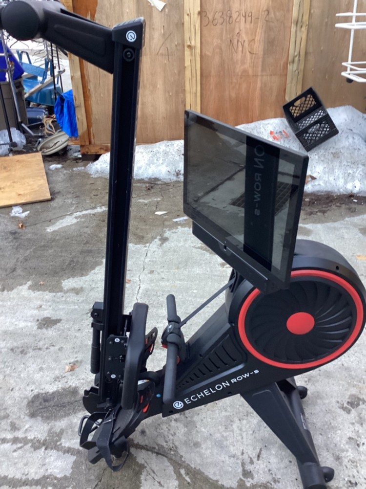 Echelon Row-S Indoor Rowing Machine with Rotating HD Touchscreen