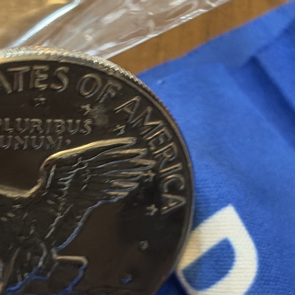 1977 Dollar Coin “Rare” D Minted filled d immaculate!