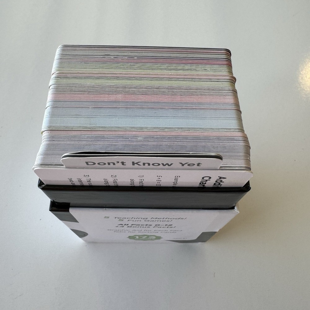 THINK TANK SCHOLAR Addition Flashcards Set