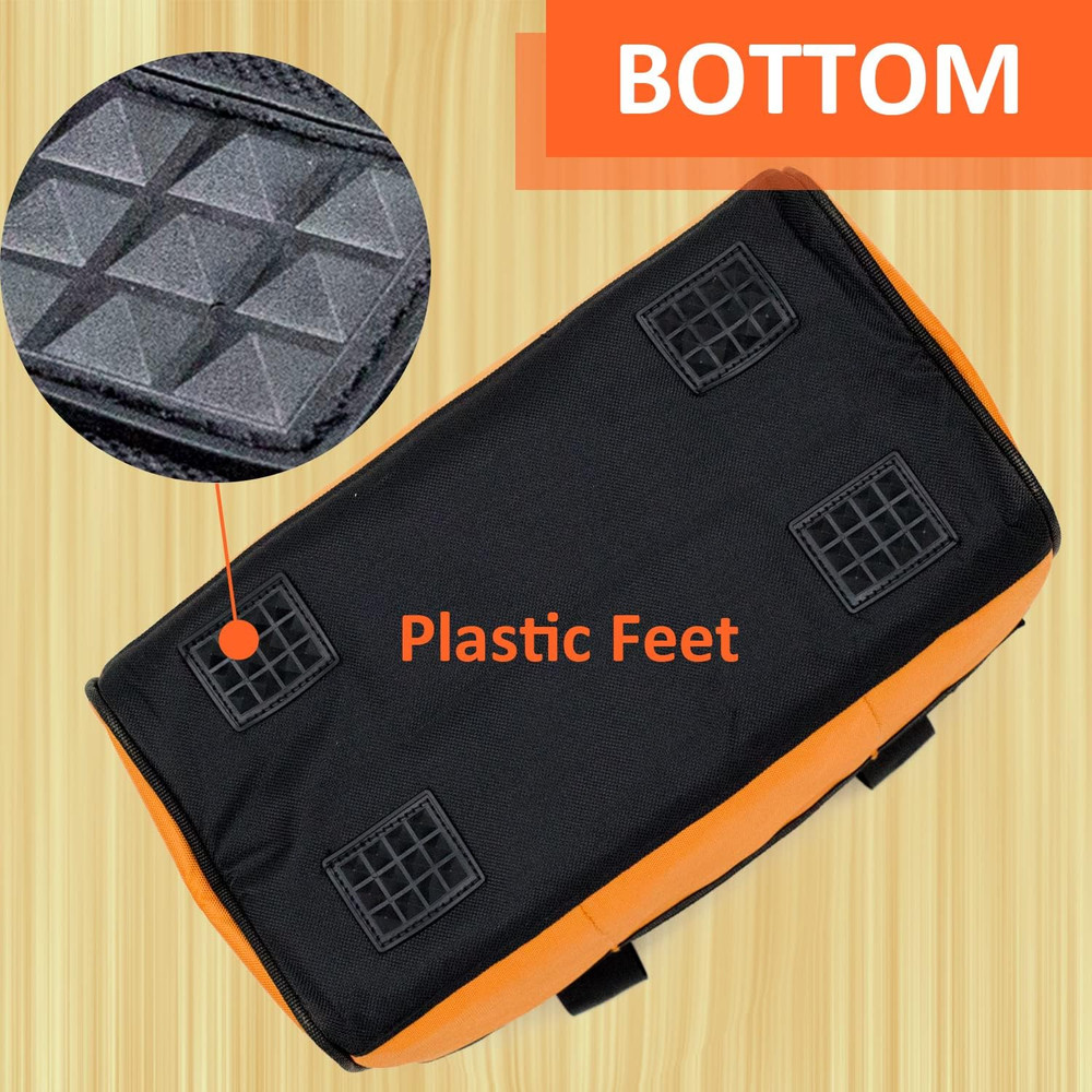 Versatile 13" & 16" Orange Tool Bag Set for All Your DIY Projects