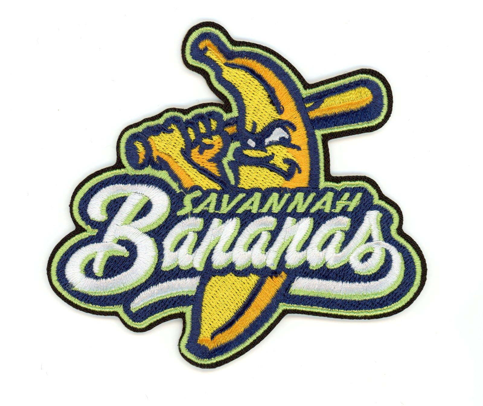 Savannah Bananas Embroidered Patch Iron On Sew On Logo Baseball USA