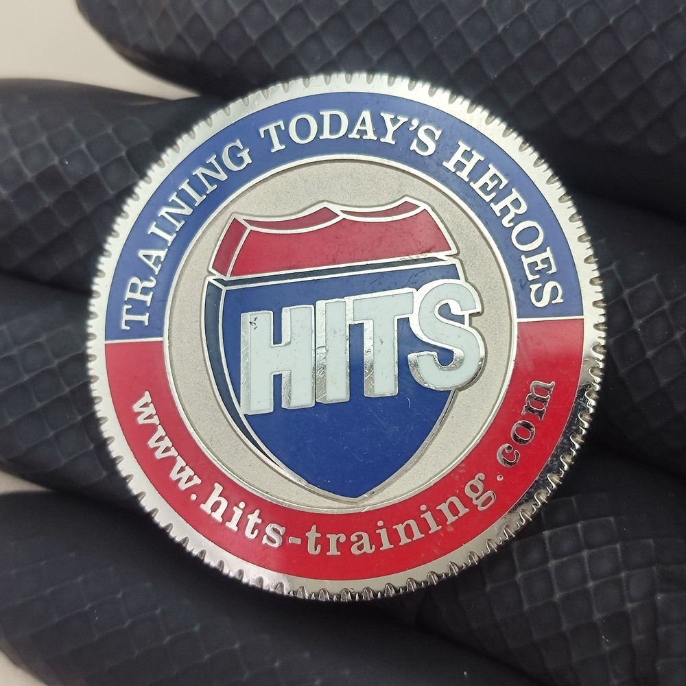 HITS SERVING CRIMINAL JUSTICE PROFESSIONALS Challenge Coin