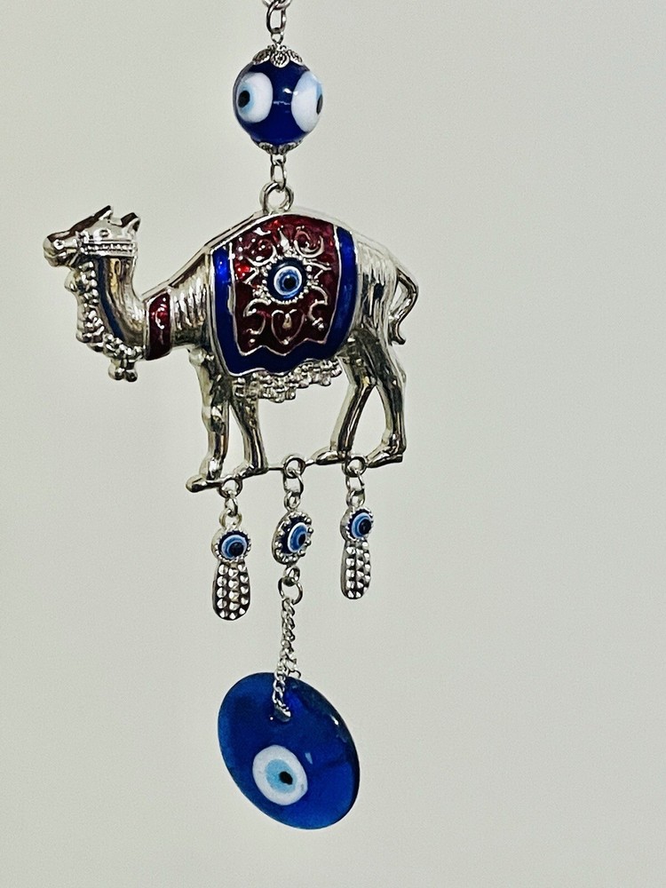 Evil Eye Lucky Camel Wall Hanging Protection Decor