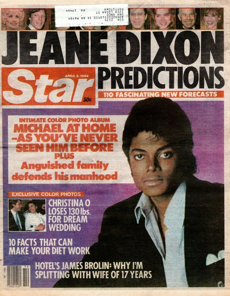 STAR MAGAZINE-APRIL 3, 1984-MICAEL JACKSON