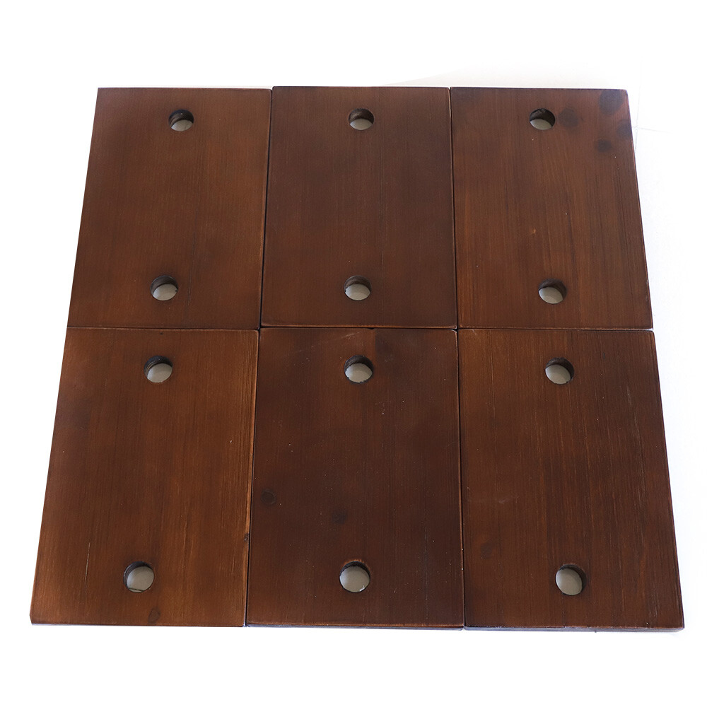 6Tier Shelf Industrial Bracket Rustic Iron Pipe Wall-Mounted Floating Rack Shelf