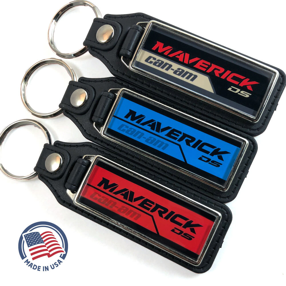 Key Ring Keychain Fob for Can-Am Maverick DS (2-Pack)