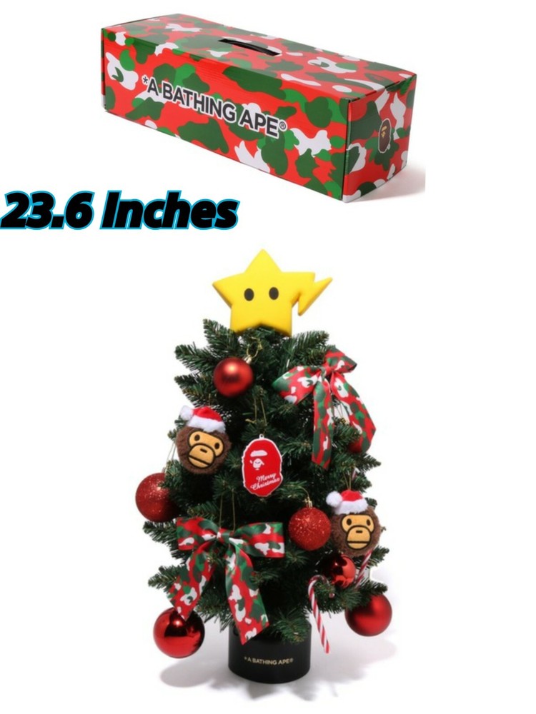 A BATHING APE BAPE CHRISTMAS TREE SET 1I70182006