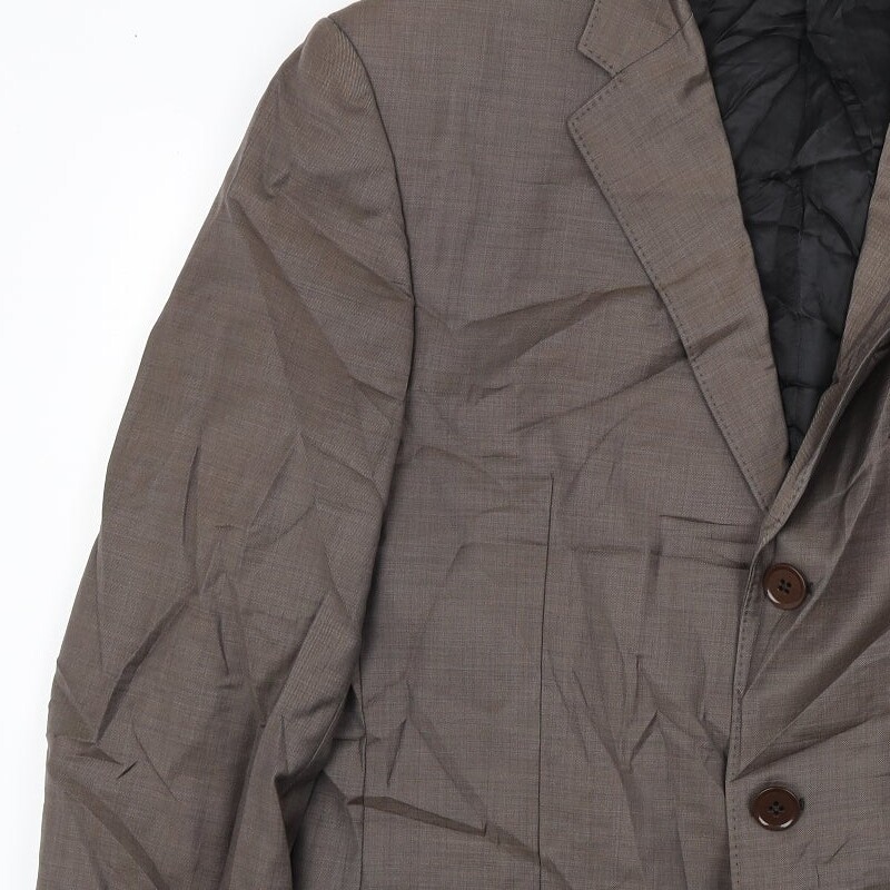 NEXT Mens Brown Wool Blend Blazer Size L
