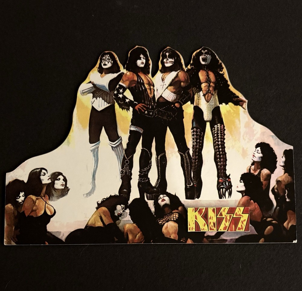 KISS Love Gun Cutout Stand