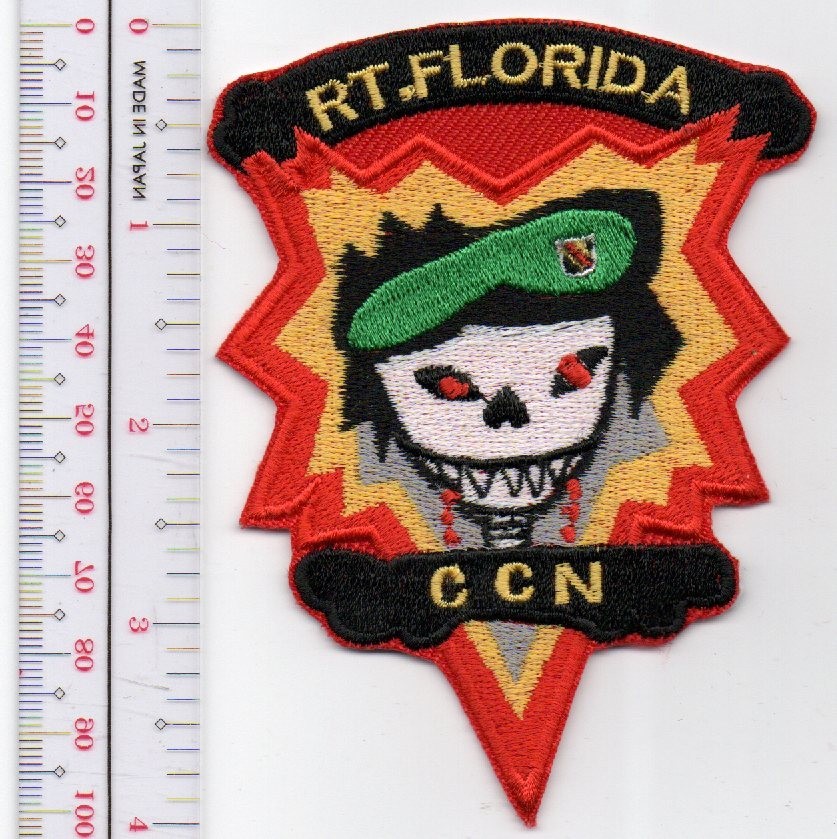 US Army RT Florida CCN Patch NO TARIFF