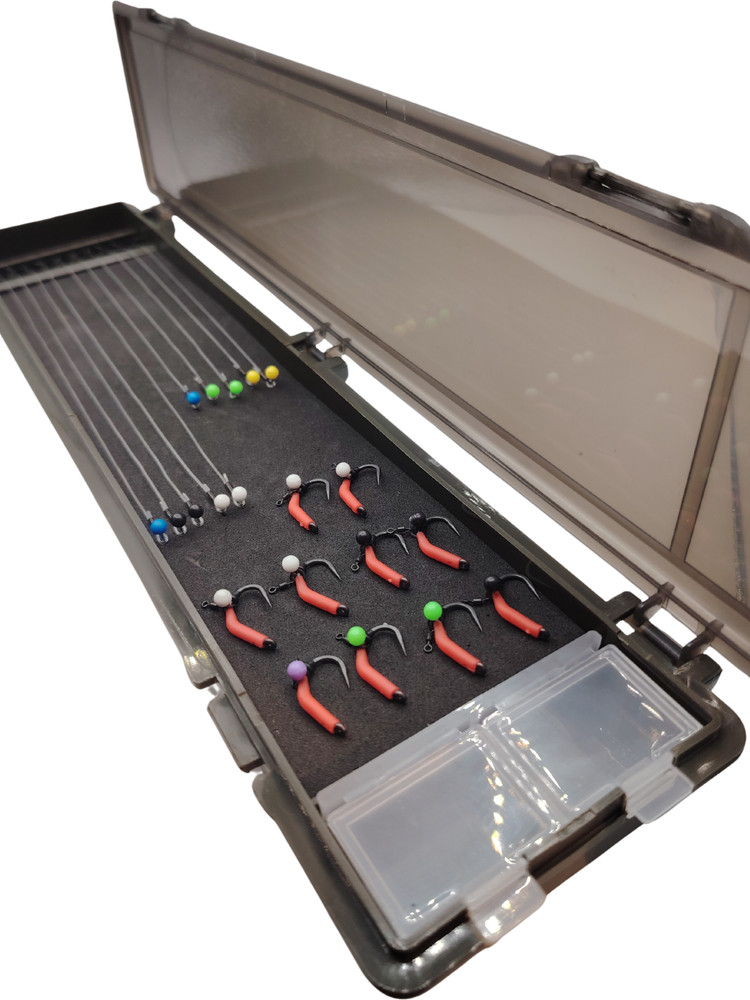 Spinner Rig Presentation Set - Customisable Pre-tied Rigs End Tackle Carp Fishin