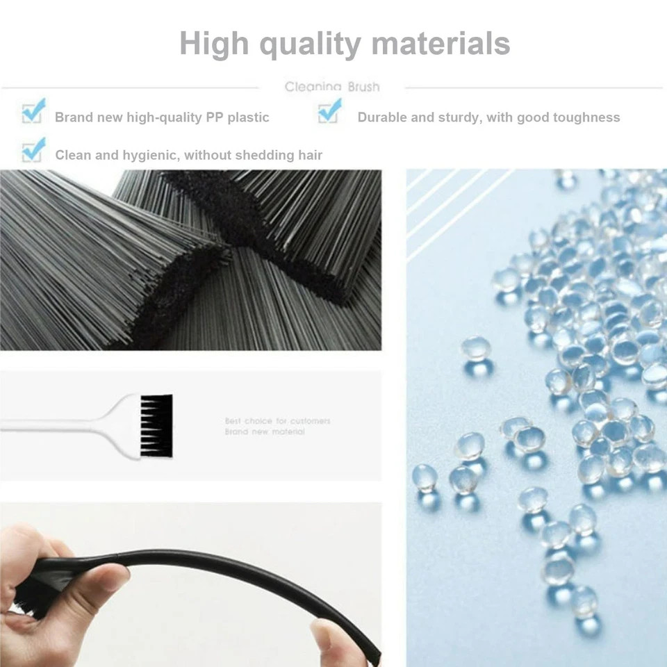 Computer Keyboard Cleaning Brush, Anti Static Nylon Electronics Black