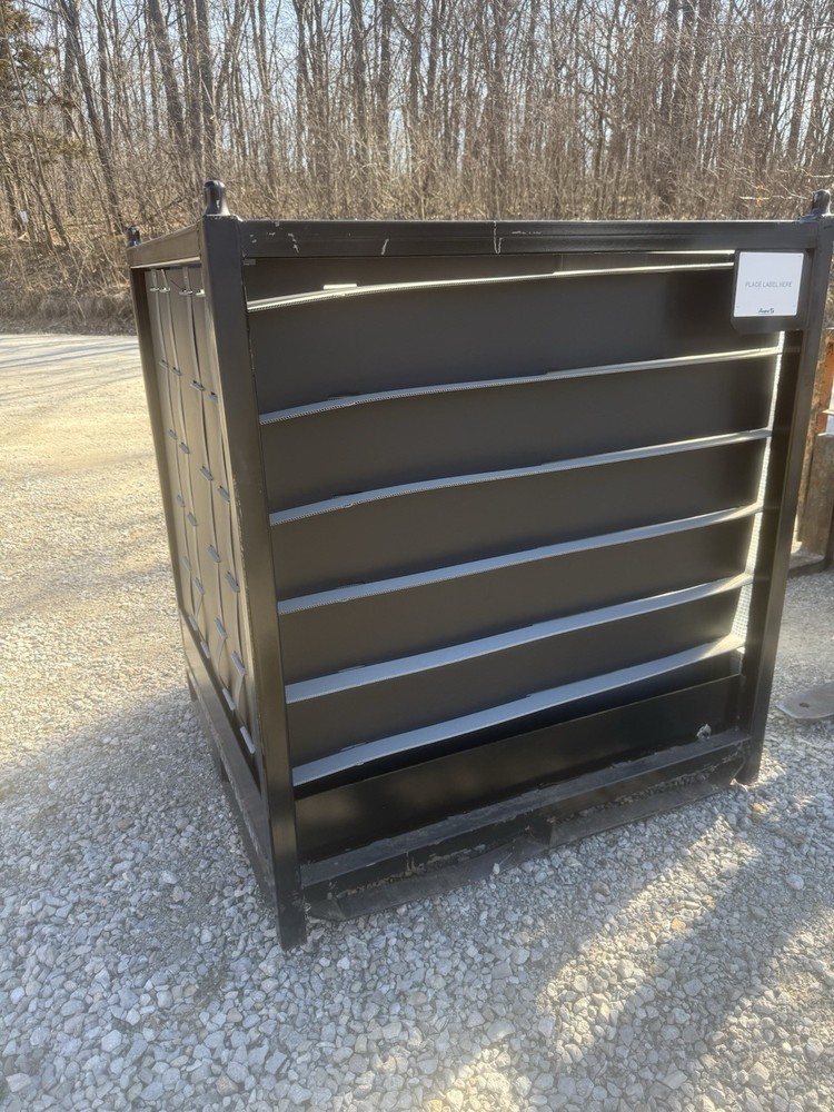Industrial 48x45x51 Shipping Stack Racking With Removable Storage Dins
