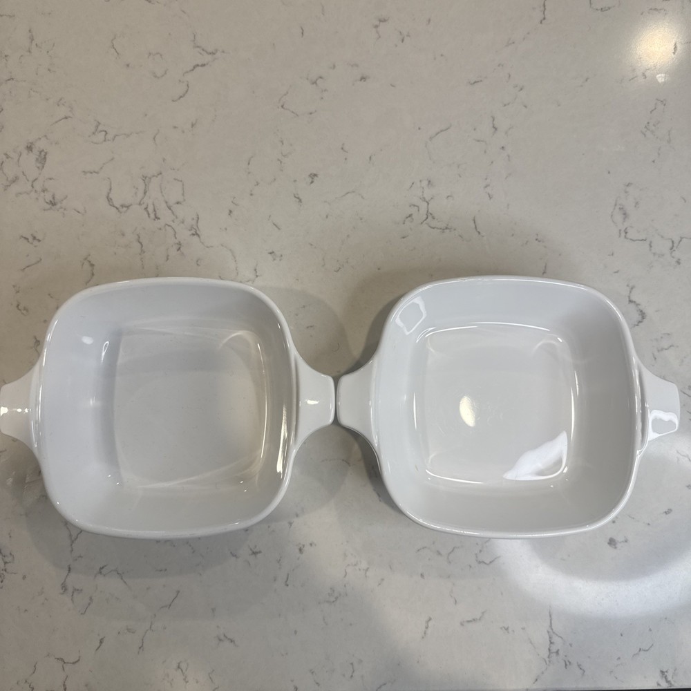 6 piece vintage corning ware