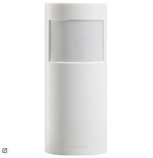 Lutron LRF2-OHLB-P-WH Hallway Wireless Occupancy Sensor , White