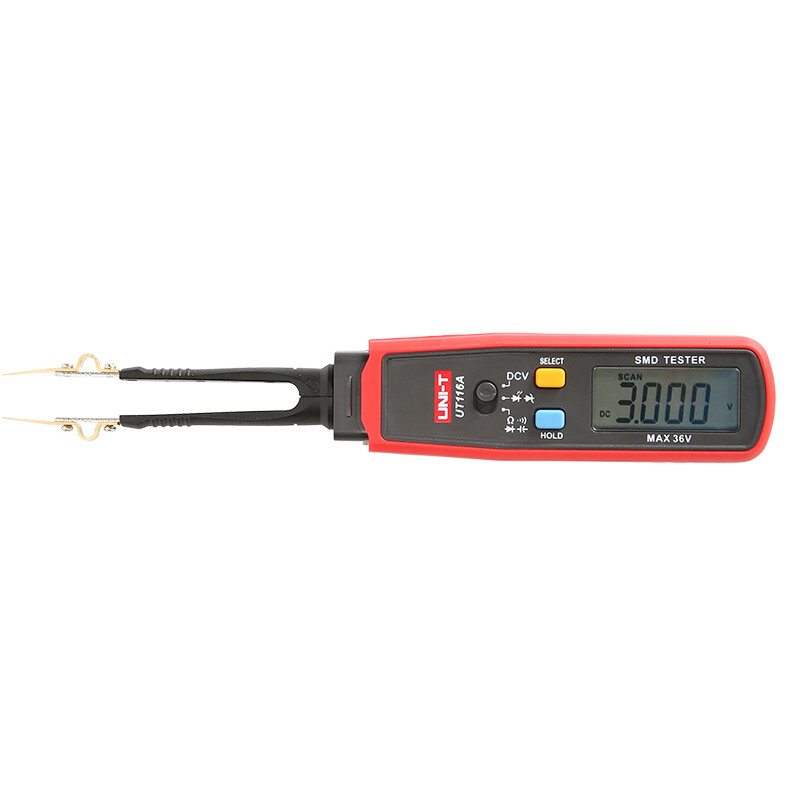UNI-T UT116A SMD Tester Multimeter LED Diode Continuous Battery Tester
