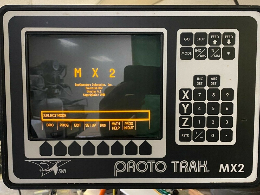 ProtoTRAK MX2 CNC System Floppy Disc