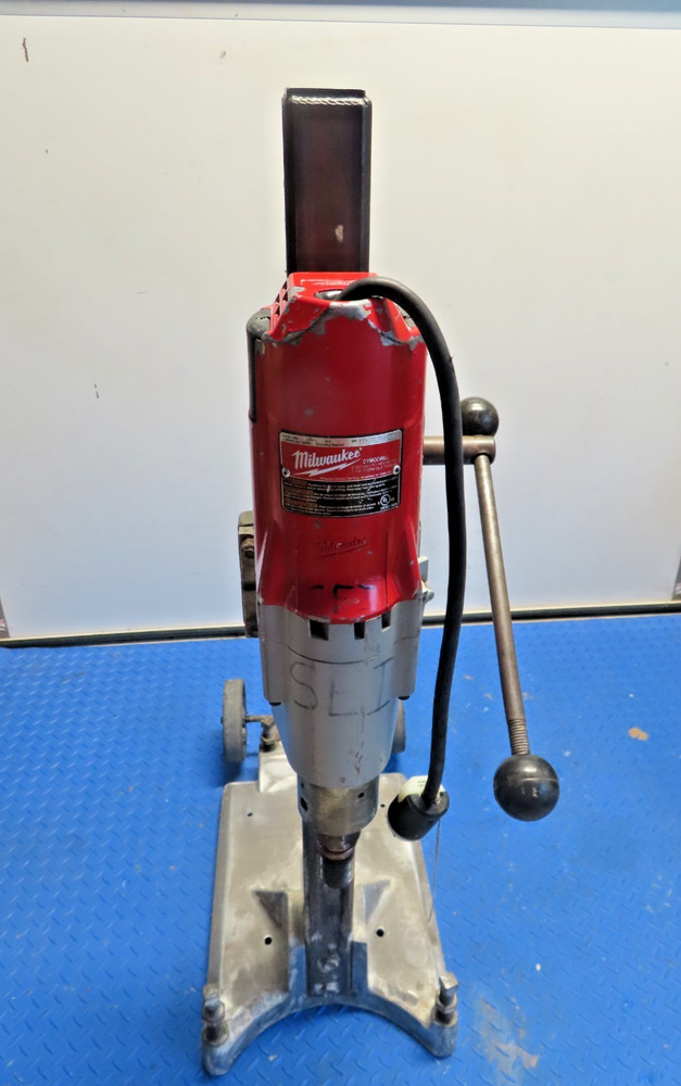Milwaukee 4096 Core Drill Rig Stand And Bit
