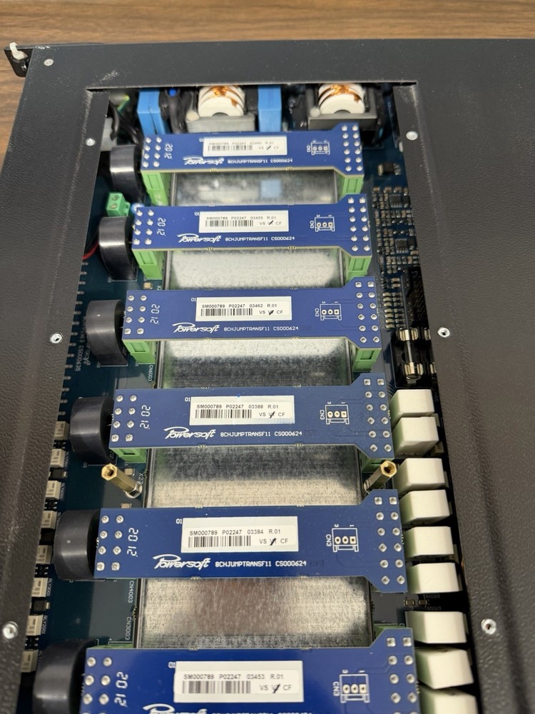 Powersoft Quattrocanali 1204 DSP+ETH Power Amplifier Working Great
