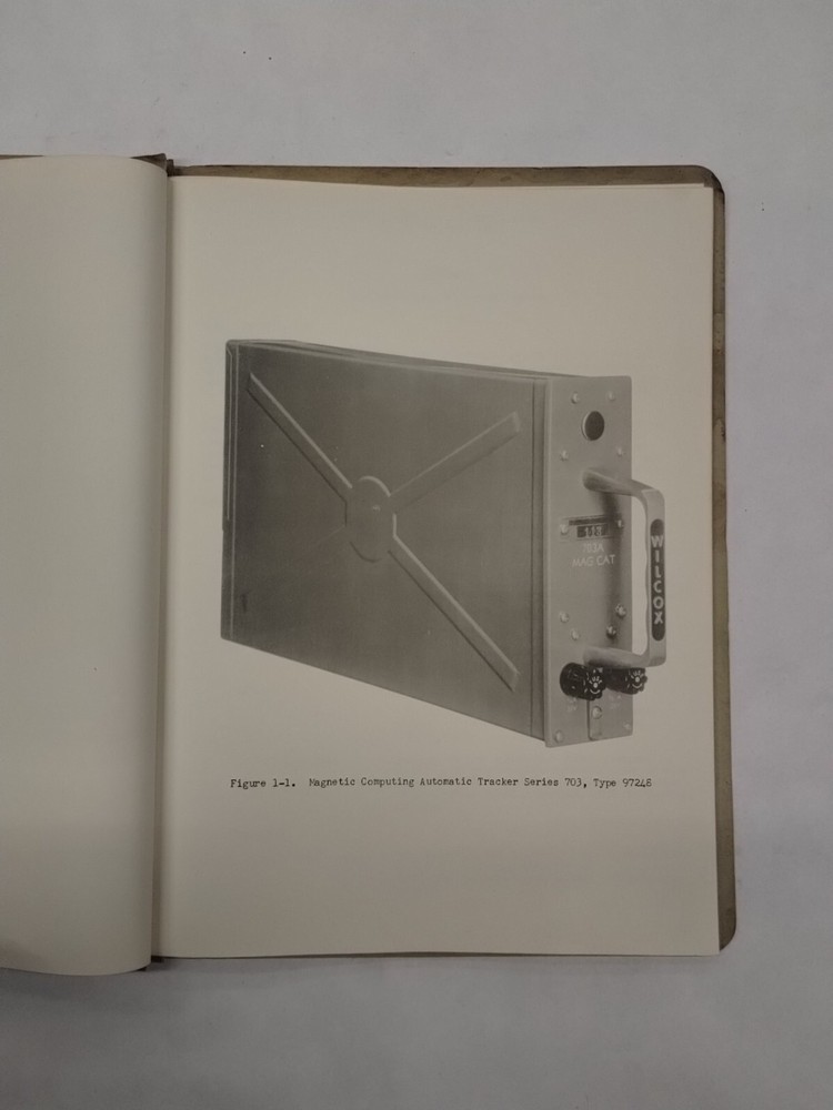 Wilcox Series 703/Type 97248 Magnetic Computing Automatic Tracker Instruction