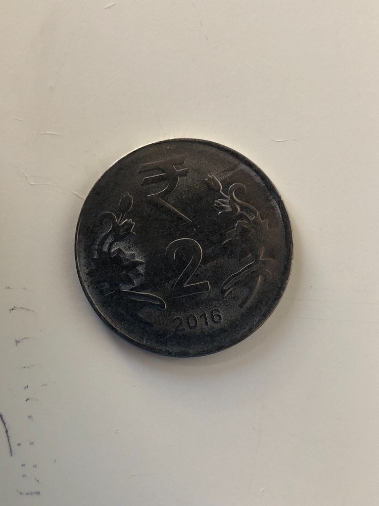 2016 India 2 rupees coin