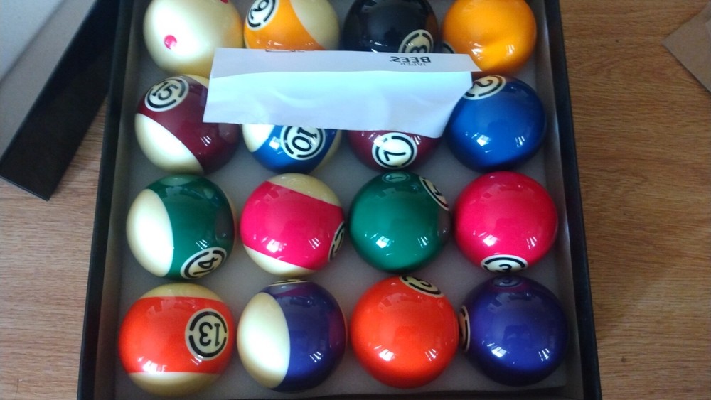 JAPER BEES Billiard Balls Pool Balls Billiard Set without triangular ball rack
