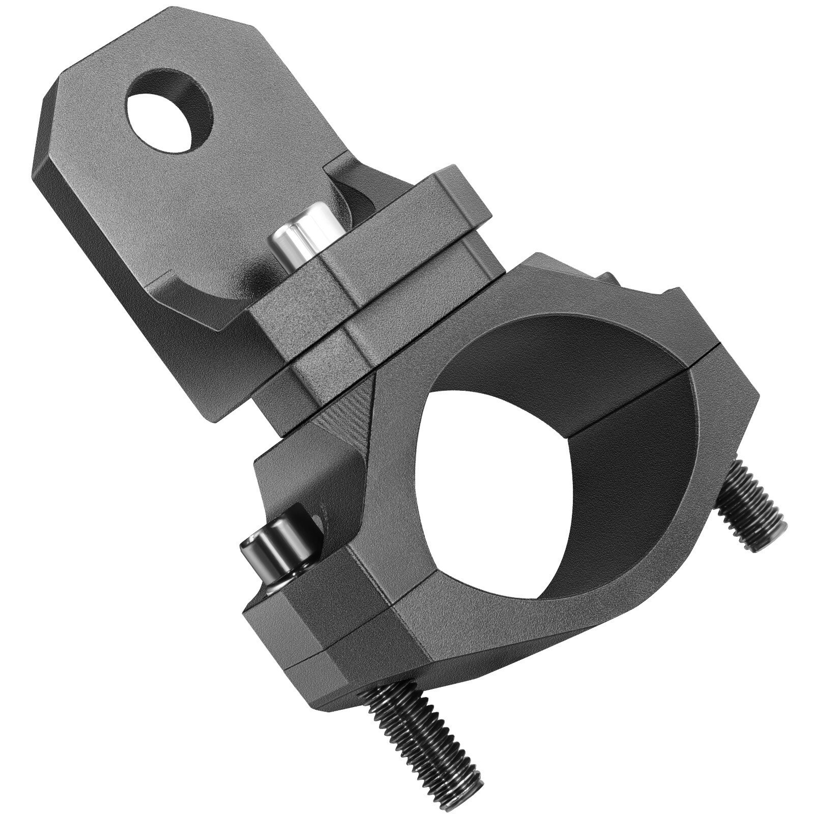 2x For Polaris RZR LED Whip Lights Mounting Brackets 1.5-2.5" Roll Bar Mount UTV