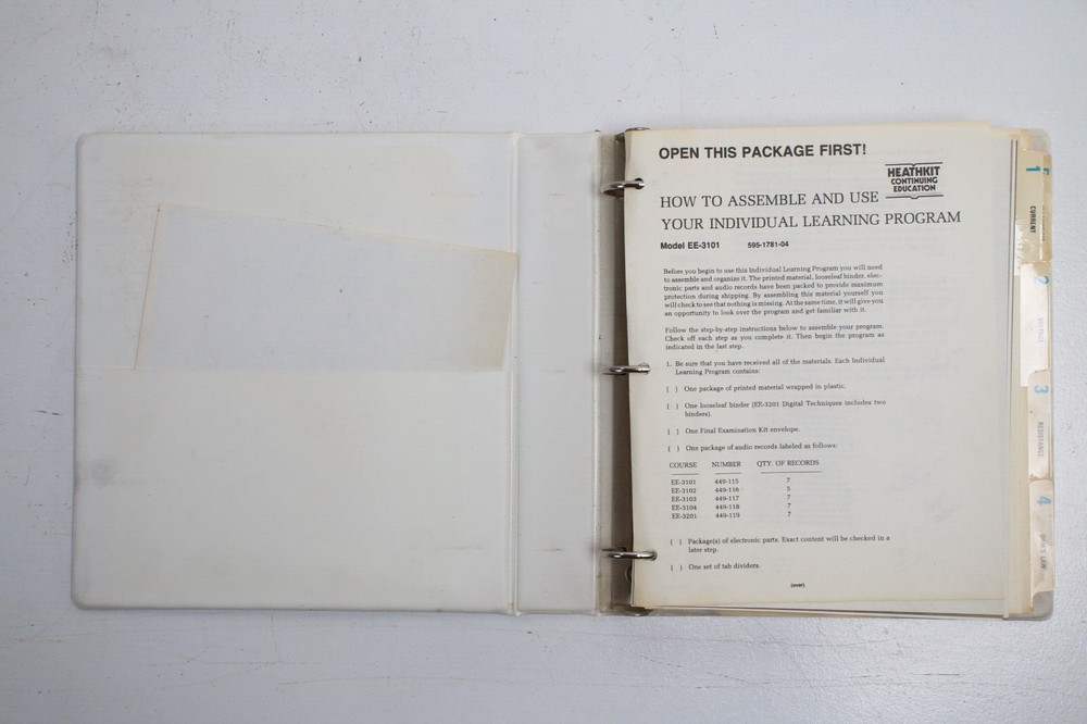 Heathkit Continuing Education DC Electronics